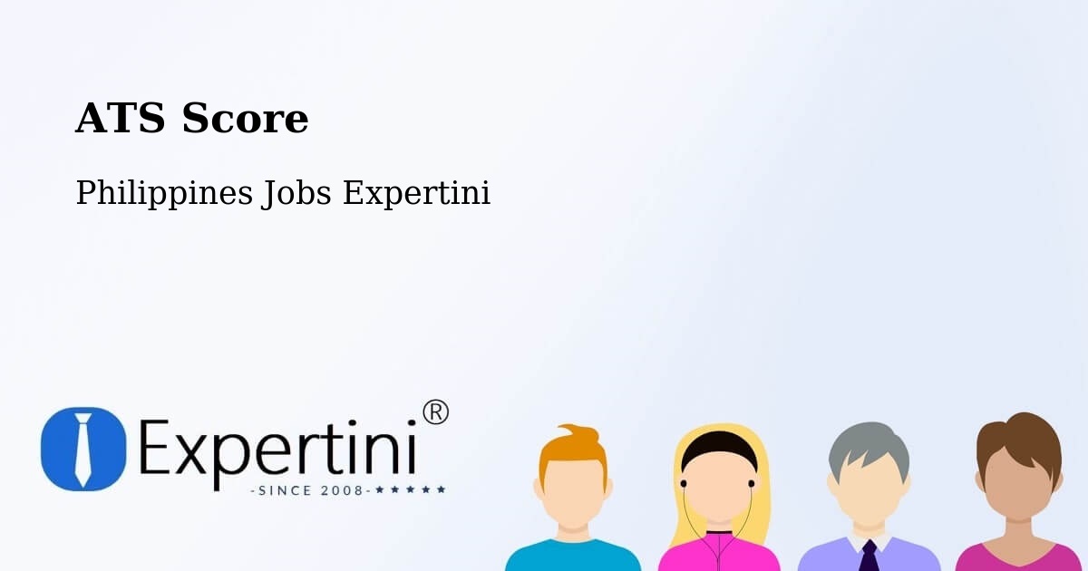 Resume ATS Score & Job Description Match Tool – Olutanga - Philippines Jobs Expertini