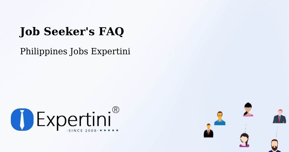 Job Seeker FAQ – Olutanga - Philippines Jobs Expertini