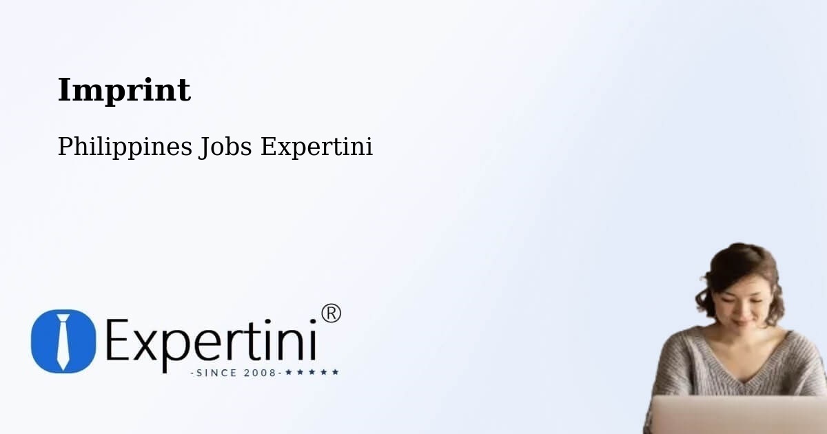 Imprint – Olutanga - Philippines Jobs Expertini