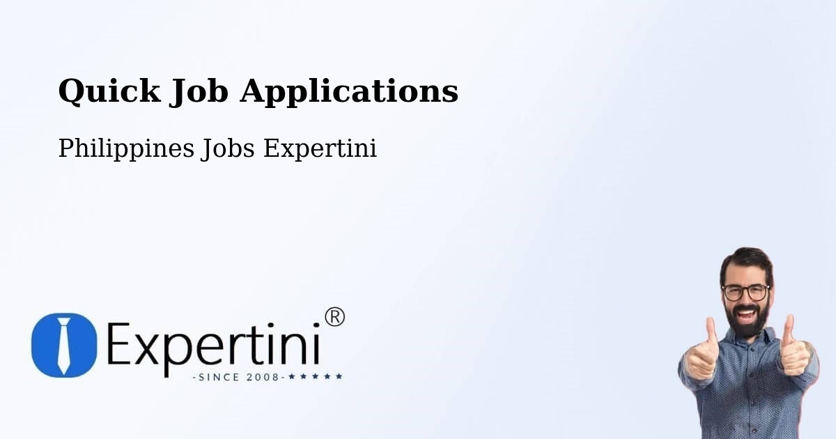 Quick Apply Feature – Olutanga - Philippines Jobs Expertini